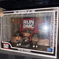 Funko Pop! Moment Deluxe: Run DMC In Concert Limited Edition Walmart Exclusive