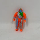 Clock / Micronn Computer Warriors Mini Figure Orange 1989