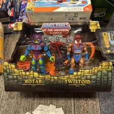 Masters of the Universe MOTU Rotar and Twistoid Action Figure Set New