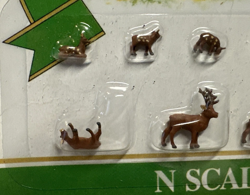 Model Power N Scale Deer Figures #1348 - Image 2 of 4