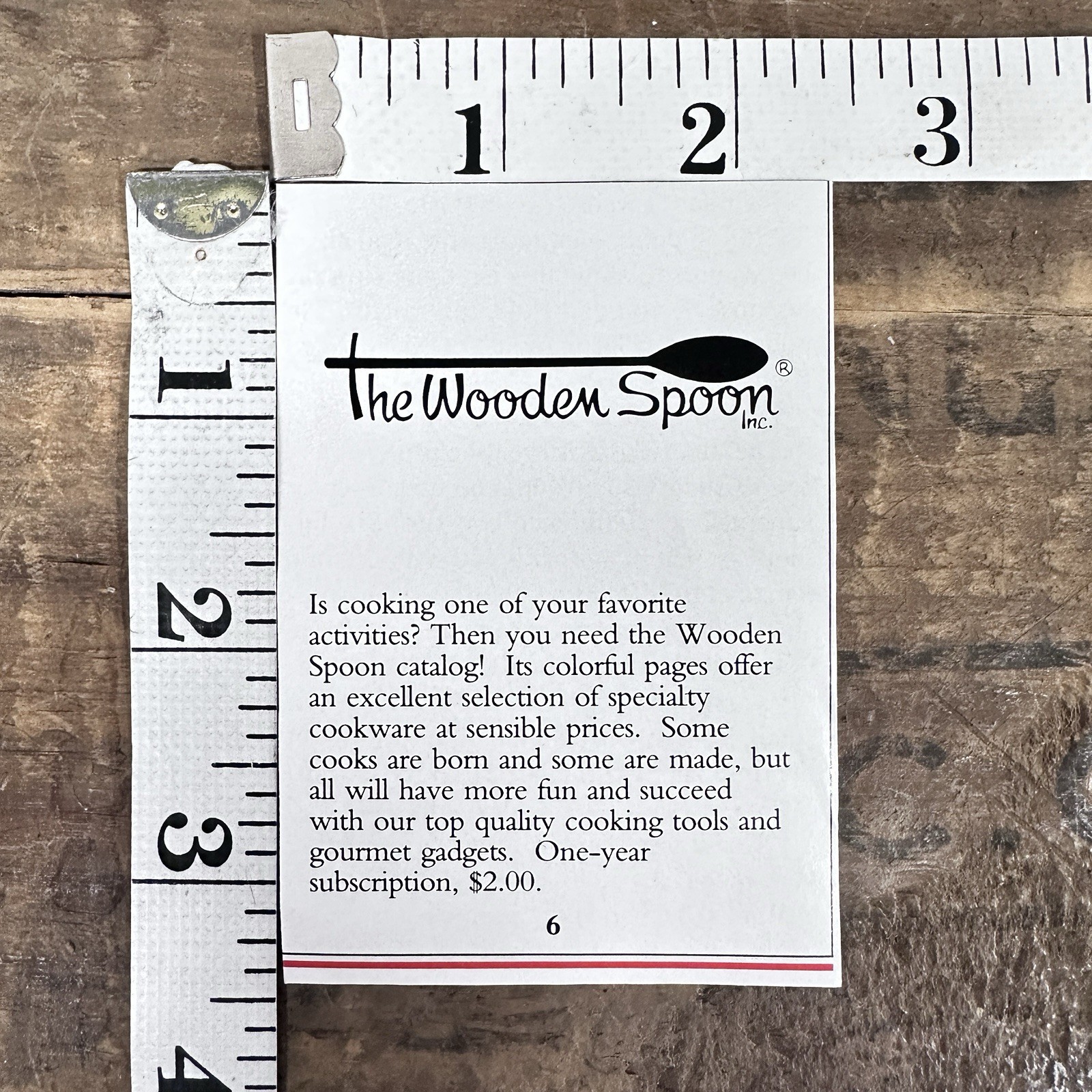 The Wooden Spoon Catalog Vintage Print Ad Cooking Cookwear Mail Order Advert