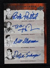 2007 Chronology Era Associates Quad 10/15 Bob Pettit Tom Heinsohn Auto HOF 5l2