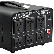 5000W Voltage Converter Transformer Step up 110V-120V To220V-240V or Step down 2