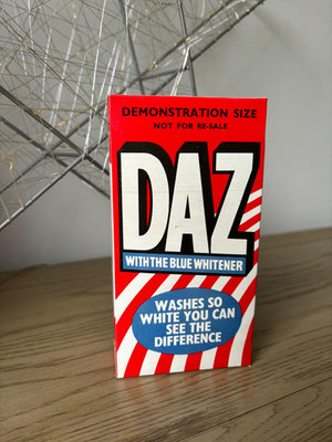 Vintage DAZ Waschpulver 60er Jahre