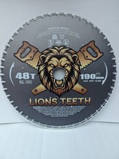 CIRCULAR  & MITRE SAW BLADE FOR METAL CUTTING 190/20 48 TEETH 2mm KERF
