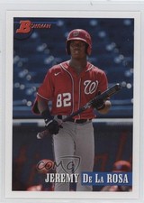 2021 Bowman Heritage Prospects Jeremy De La Rosa #125 0ka4