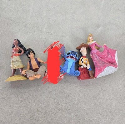 Tonies Disney Bundle Lot of 5  Moana, Stitch, Woody, Aurora & Aladdin