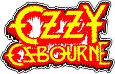 3-Pack Ozzy Osbourne Sticker 4" Band Logo Vinyl Decal Rock Metal Car Bumper