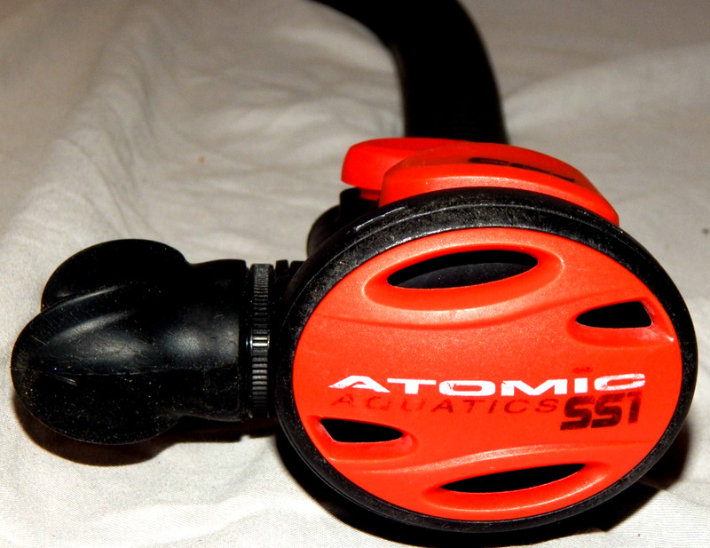 Atomic Aquatics SS1 Stainless Safe Second Regulator / Inflator