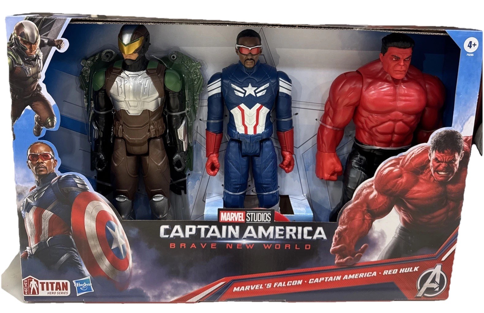 Hasbro Marvel Titan Heroes Captain America Brave New World Figures – Brand New