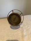 Vintage Sea Line Ankerlicht Copper And Brass Round Nautical Ship Oil Lantern — photo 6