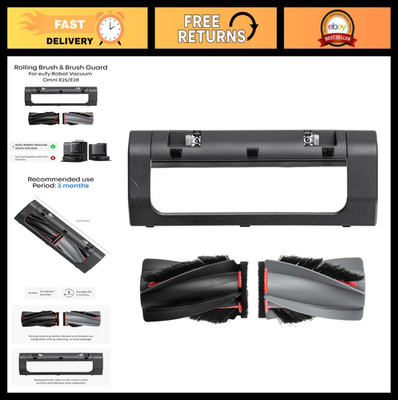 ''Durable Rolling Brush & Guard for E25 E28 - Effective Cleaning Accessory''