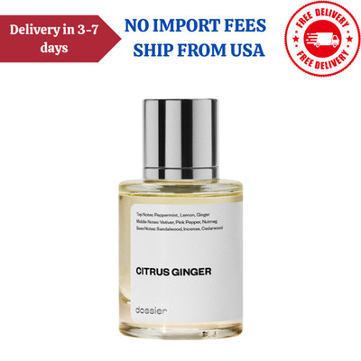 Dossier Eau De Parfum, Citrus Ginger