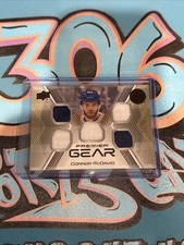 Connor McDavid 03/49 Gear 2024-25 Upper Deck Premier Edmonton Oilers (CH)