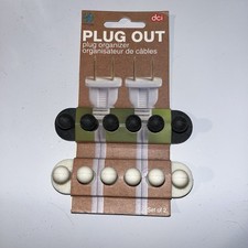 Plug Out Black And White Plug Organizers