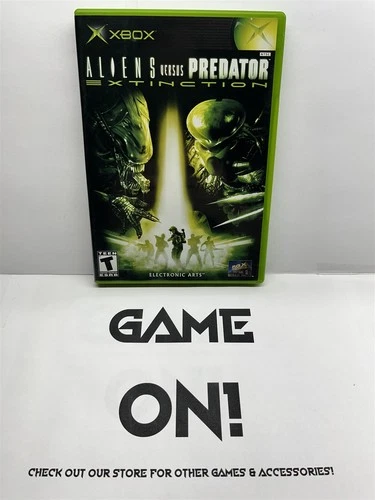 Aliens Versus Predator: Extinction (Xbox, 2003) Complete Tested Working