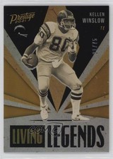 2021 Prestige Living Legends Xtra Points Orange 21/75 Kellen Winslow HOF 1q2