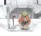 STAR WARS KENNER 1980 YODA ORANGE SNAKE FIGURE GRADED AFA 80+ VINTAGE