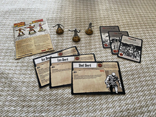 Strontium Dog The Weerdz unpainted miniatures set w/ cards