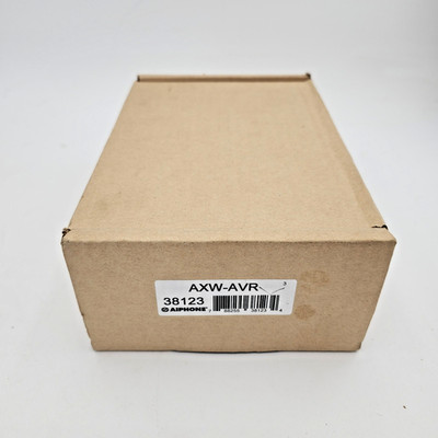 Aiphone AXW-AVR AX Series Audio-Video Receiver Intercom Adaptor New