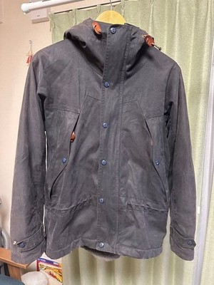 MANIFATTURA CECCARELLI Mountain Parka schwarz wasserabweisend Wolle gefüttert...