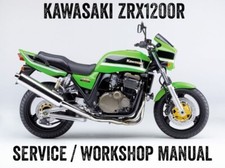 2001on Kawasaki ZRX1200R ZRX 1200R Repair Workshop Service Manual PDF File
