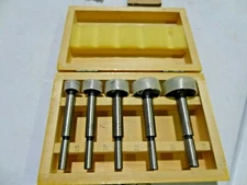 SHARS 5 Piece HSS Forstner Woodworking Wood Drill Bits R}
