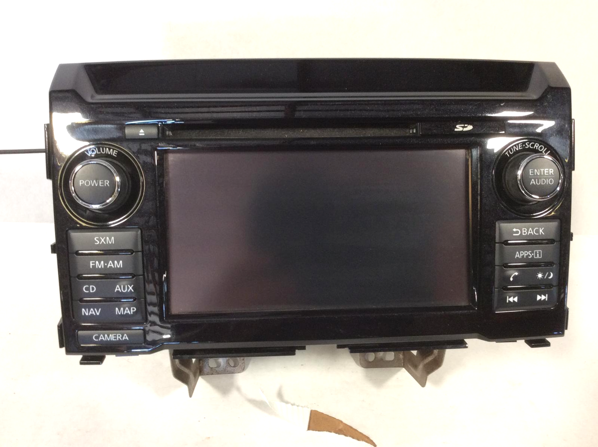 2017 Nissan Titan XD Navigation Radio Receiver & Display