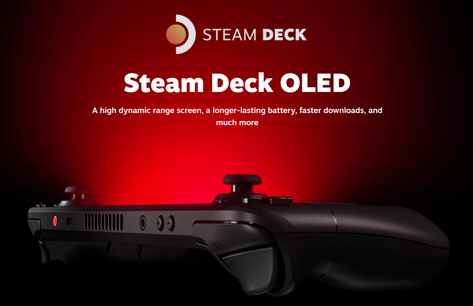 New 2023 Valve Steam Deck OLED 512GB Console