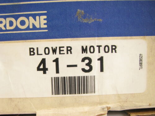 Cardone 41-31 Reman HVAC Blower Motor W/O Wheel - Picture 3 of 3