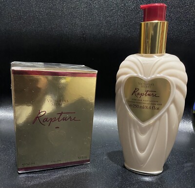 Victoria's Secret Rapture Perfume 1.7oz & Lotion 8.4oz NEW!