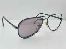 Vintage Girard 561 Black Pilot Metal Sunglasses France FRAMES ONLY