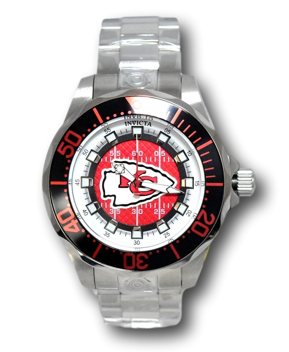 Invicta NFL Kansas City Chiefs Automatic Men's 47mm Grand Diver