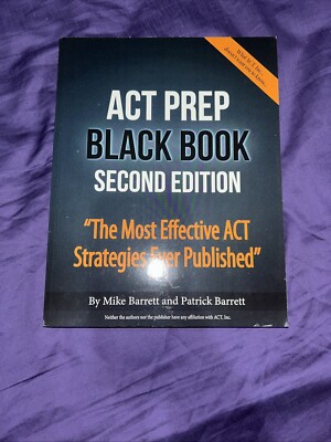 ACT prep black book 2nd edition