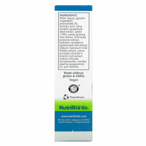 4 PACK - Nutribiotic, Nasal Spray Plus, 1 fl oz - Picture 2 of 6