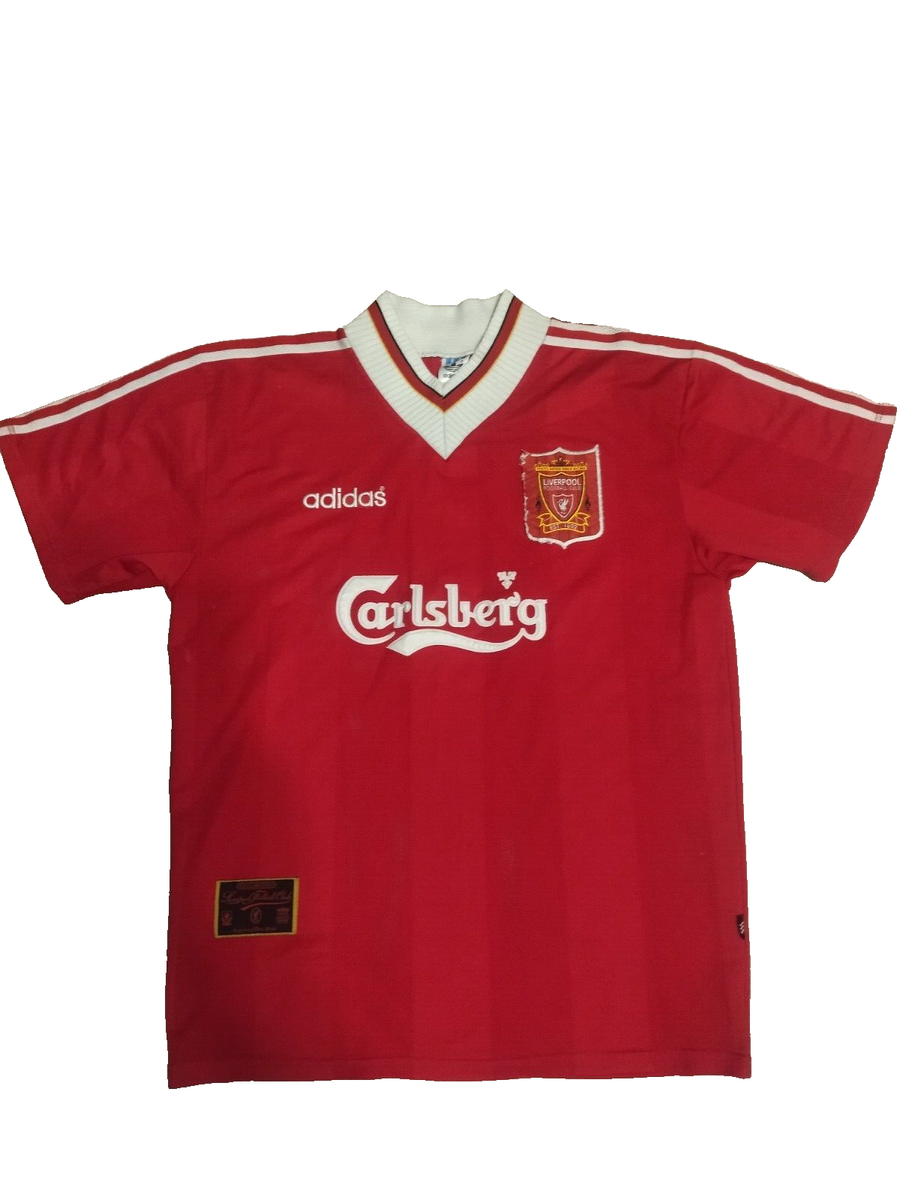 Liverpool FC 1995 1996 home shirt size L | eBay