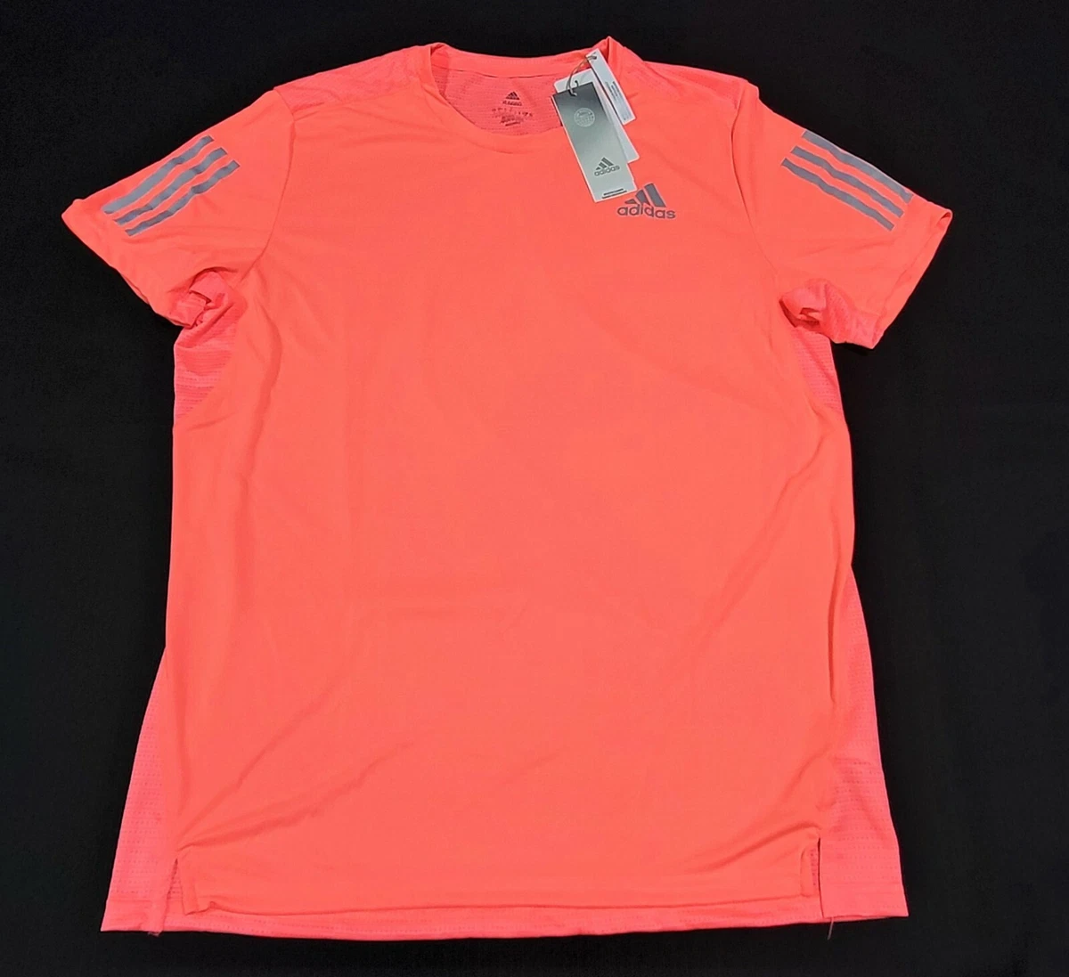 Mens OWN THE RUN S/S Training Jersey Tee reflective Shirt | eBay