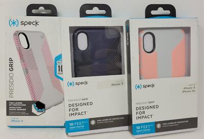 Speck Grip Case for Apple iPhone X Presidio Series In Retail Package