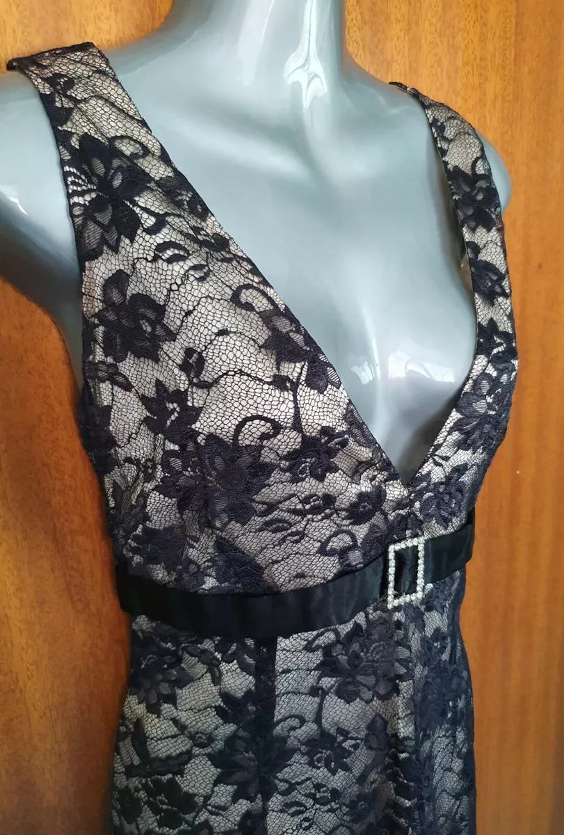 Overlay evening sale dress