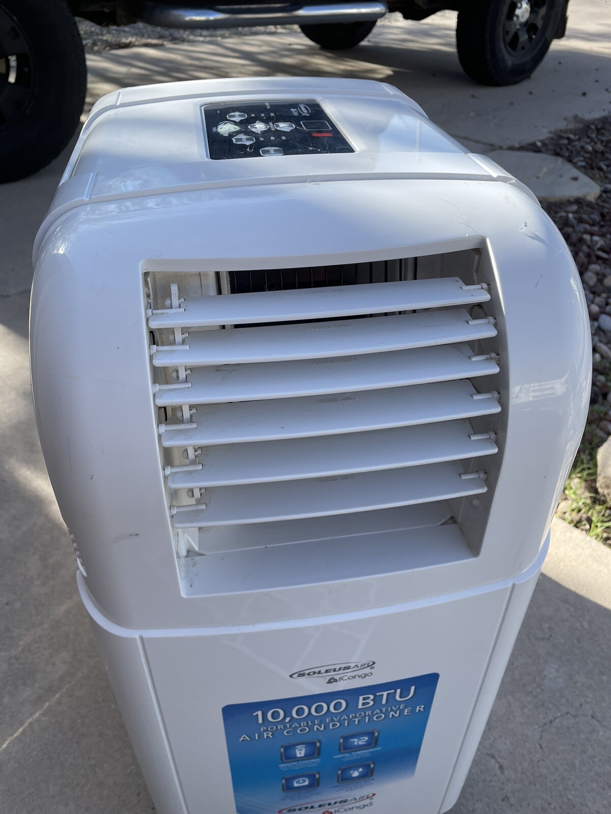 SOLEUS AIR 10,000 BTU PORTABLE AIR CONDITIONER XPE210R32 A/C + KIT