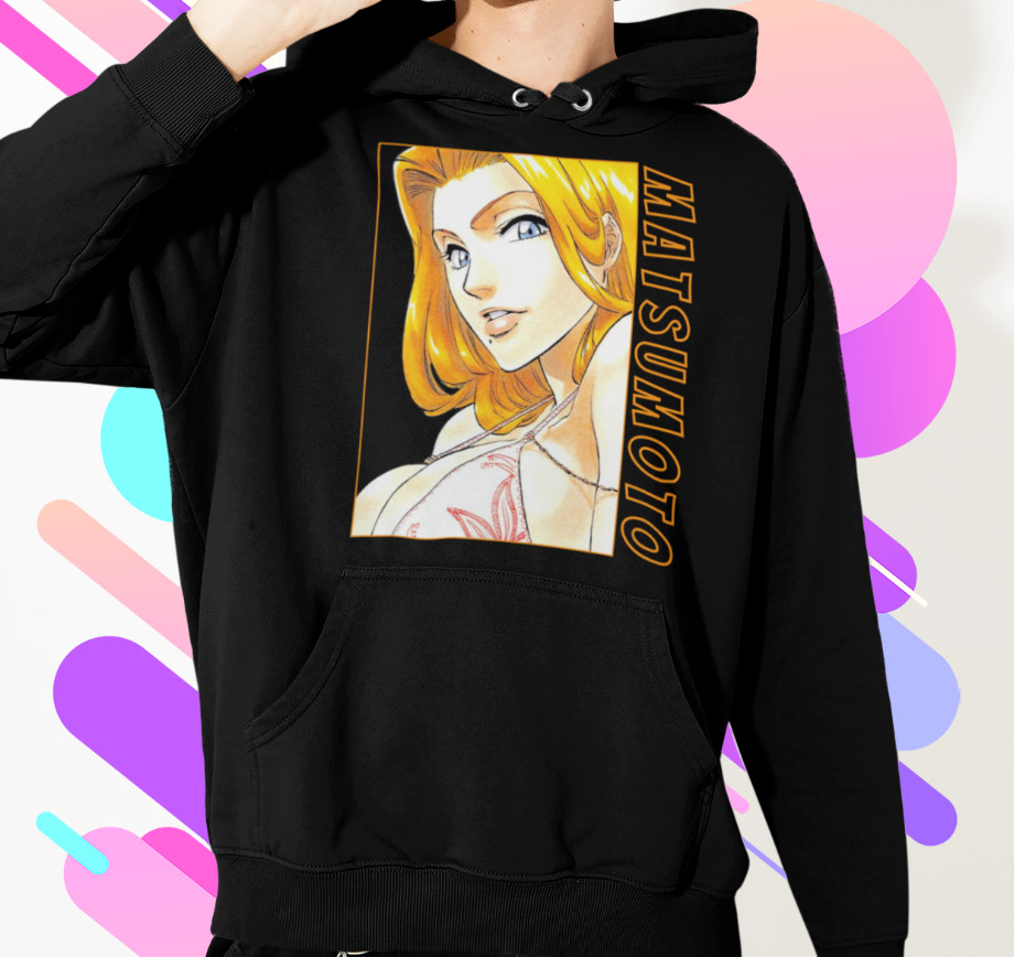 Rangiku Matsumoto Hoodie Zaraki Kenpachi Hoodie Bleach Anime Ichigo  Kurosaki | eBay