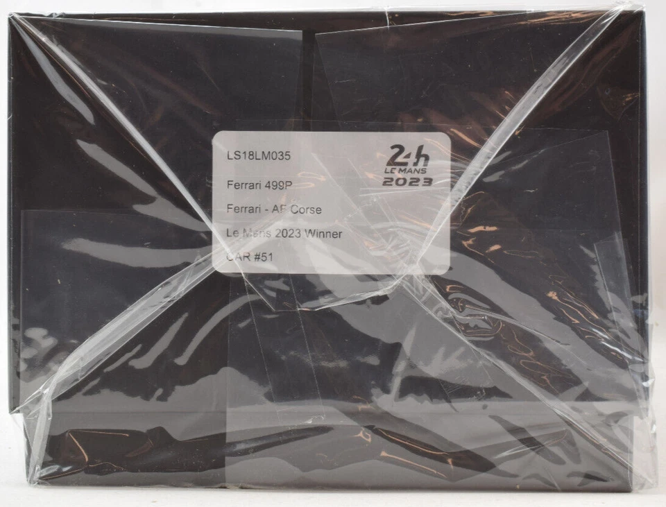 Coche diecast LookSmart Ferrari 499P #51 - 2023 24 horas Le Mans escala 1:18 LS18LM035 Foto 4 de 4