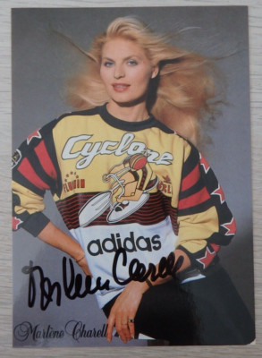 Autogramm deutsche Tänzerin und Moderatorin Marléne Charell (104898)