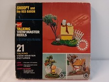 Talking View-Master Snoopy And Red Baron Peanuts 3 Reel Boxed Set AVB544 Vintage