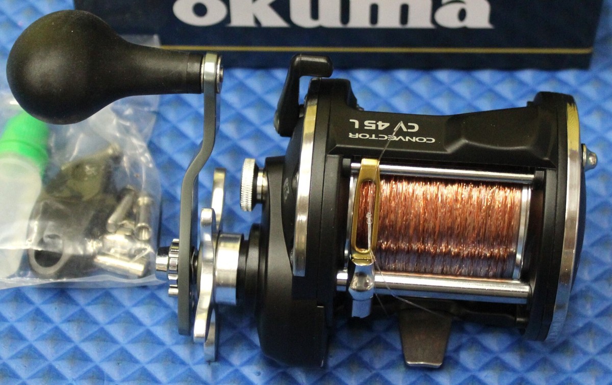 リール OKUMA CONVECTOR CV45L Okuma convector ice Waterフィッシングリール、cv45l、従来型