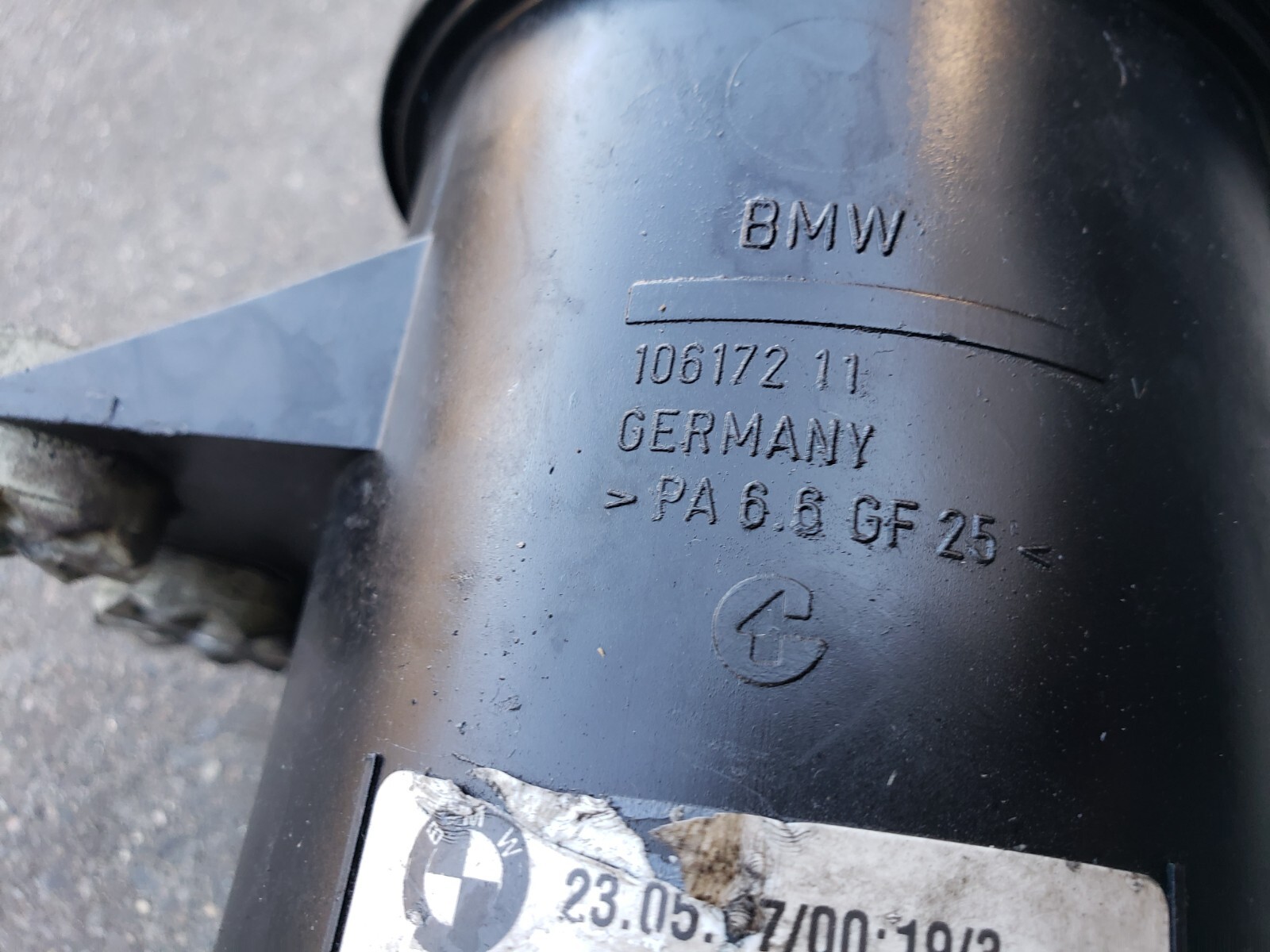 2007 BMW X5 4.8I E70 POWER STEERING PUMP FLUID TANK RESERVOIR