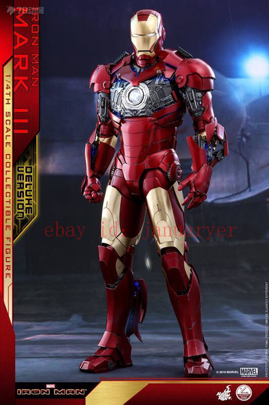 Perfect Hot Toys 1/4 Qs012 Iron Man Mk3 Deluxe Edition Perfect Hot Toys 1/4 Qs012 Iron Man Mk3 Deluxe Edition