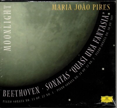 Maria Joao Pires - '' Beethoven Sonatas - Quasi Una Fantasia '' - CD - FREE UK P&P