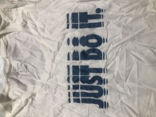 Nike Women's Just Do It Graphic Tee White/Blue AO3005-100