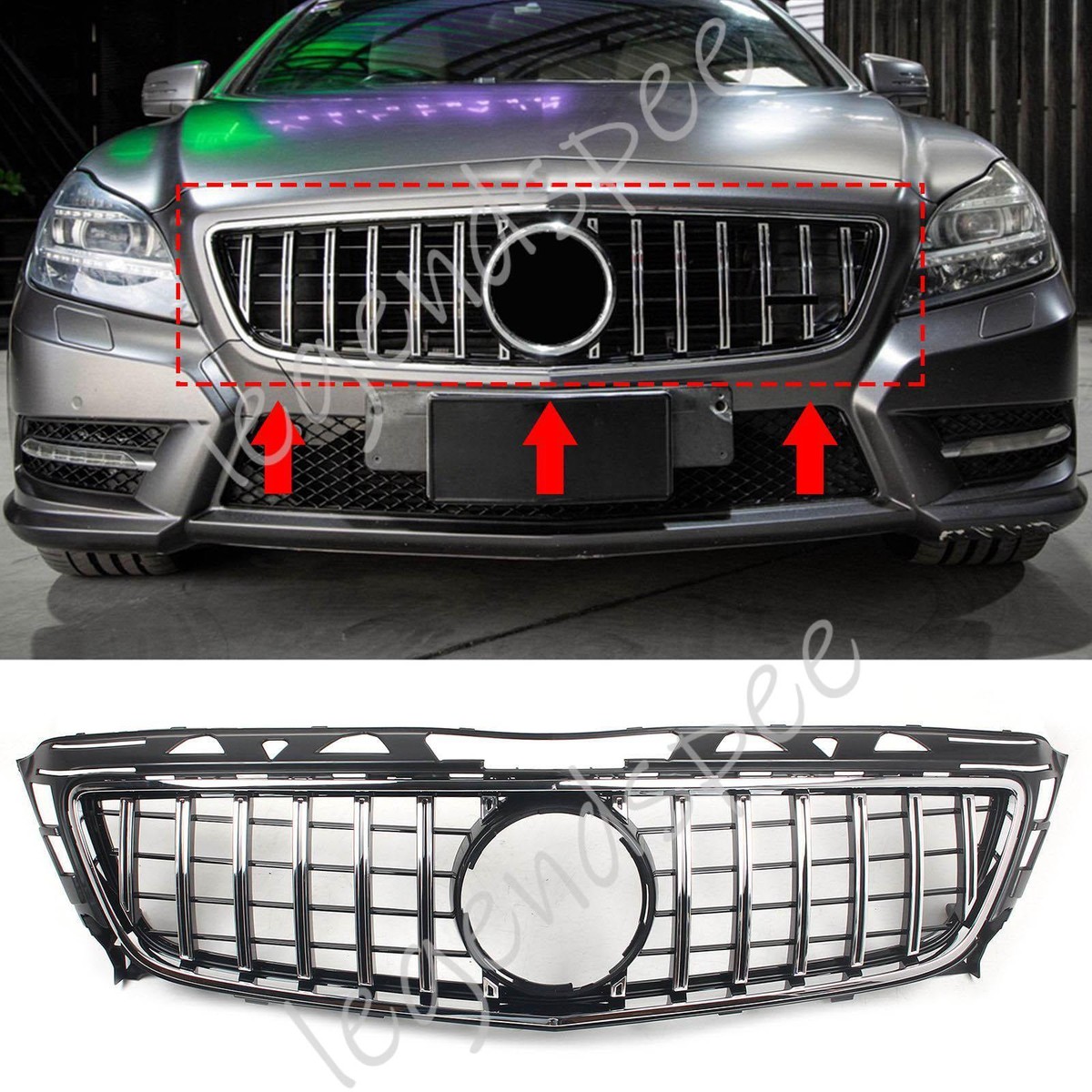 For Mercedes Benz CLS Class W218 CLS218 11-14 GT Style Front